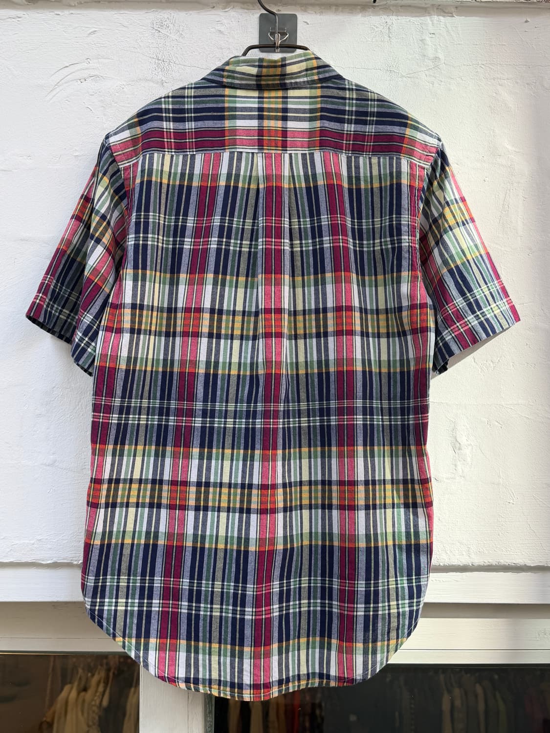 Ralph Lauren 랄프로렌 반팔 버튼다운 체크셔츠 주니어 M 상품이미지7