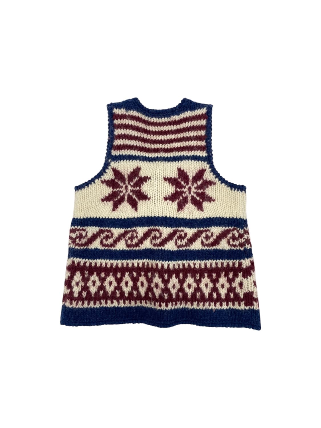 빔즈 하트 울 니트 베스트 상품이미지2