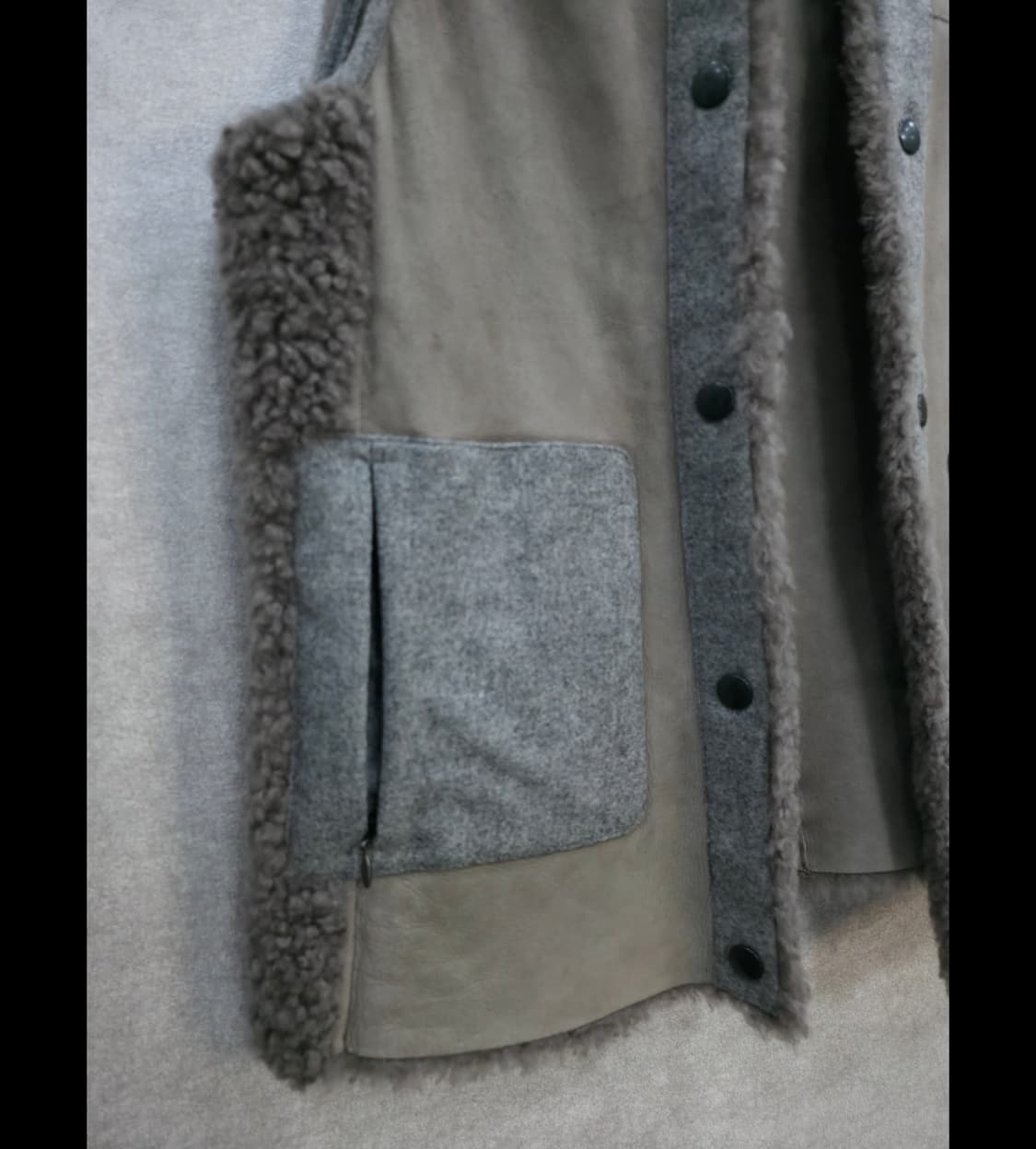 하이엔드 리미티드 무스탕 조끼  Frauenschuh(프라우엔슈) 상품이미지4