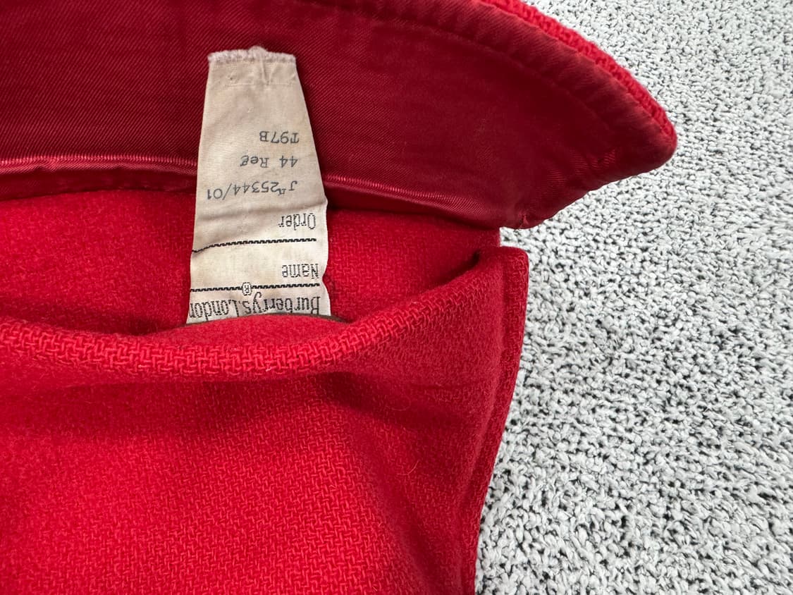 버버리 노바체크 모직 떡볶이 코트 상품이미지8