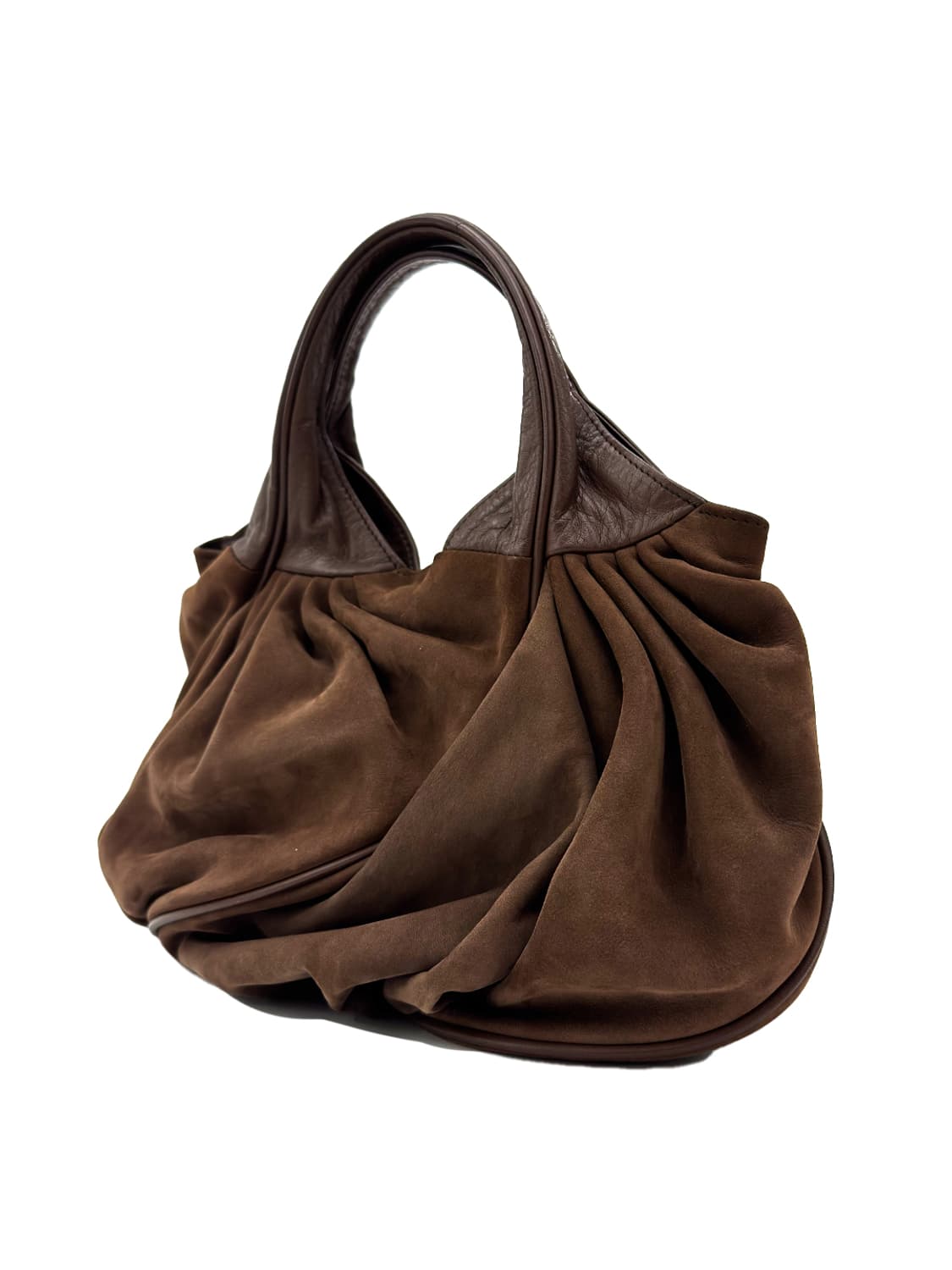 i ro se Suede Gathered Mini Bag 상품이미지2