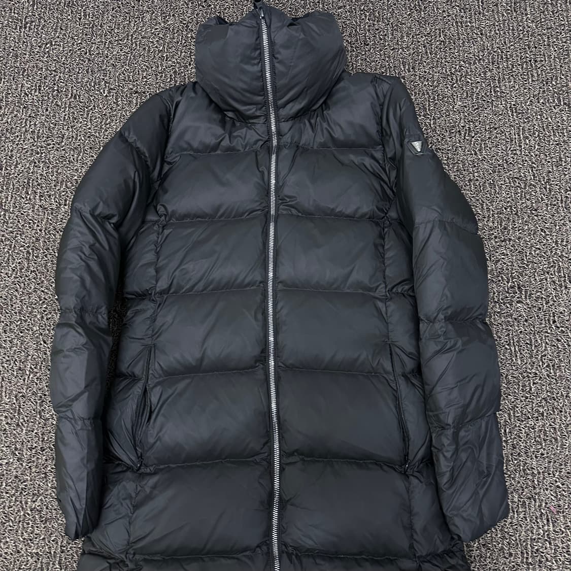 블랙야크 여성 구스다운 롱패딩 블랙 90(S) 상품이미지2