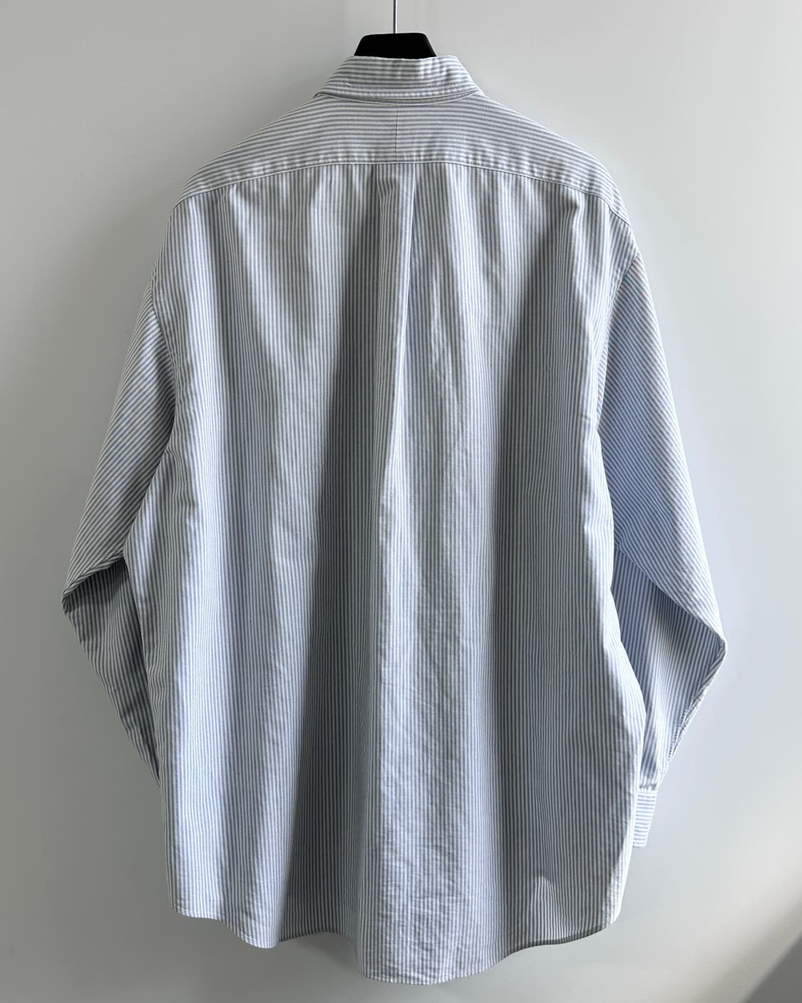 90s Polo Sit Down Bear Stripe Oxford Shi 상품이미지5