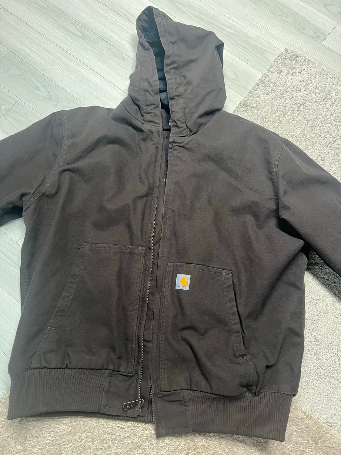 칼하트 덕 액티브 자켓 샌드스톤 XL 상품이미지1