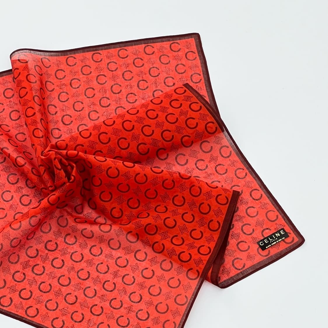 (새상품) celine / 셀린느 쁘띠스카프 손수건 상품이미지1