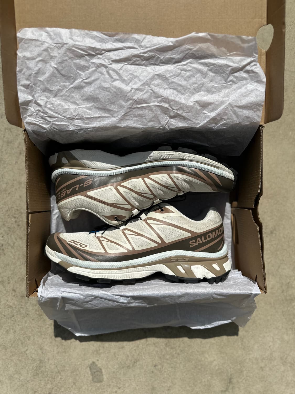 살로몬 XT-6 아몬드 밀크 포타벨라  상품이미지8