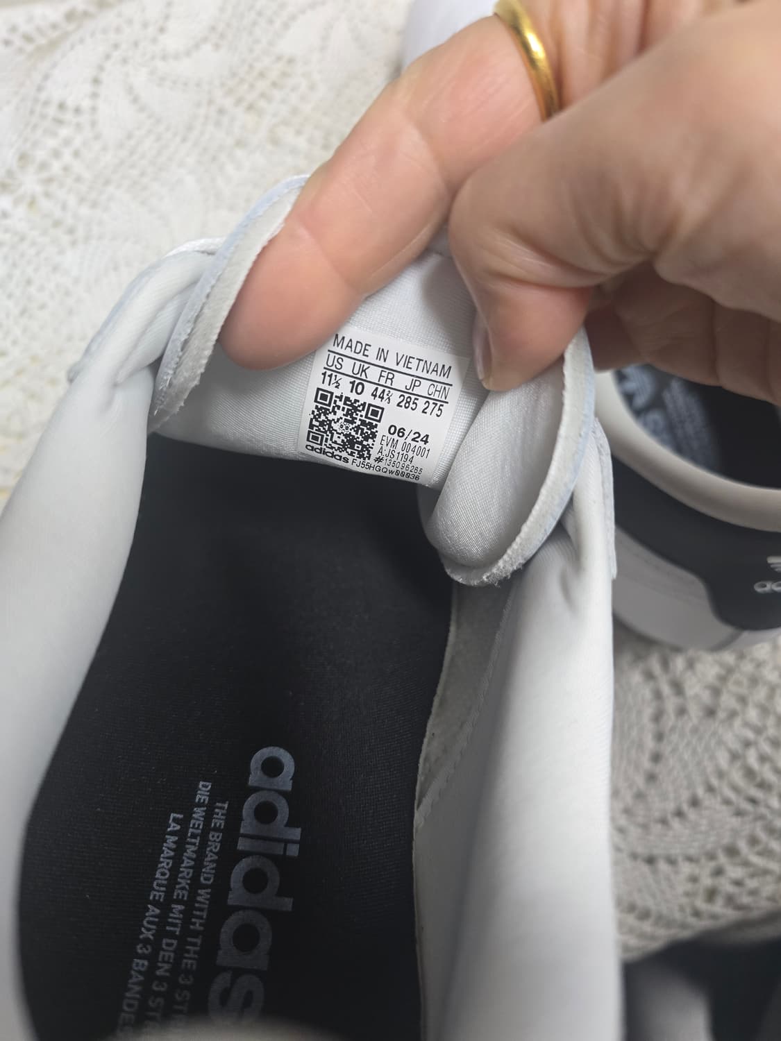 아디다스 태권도 레이스 스니커즈 275~285 상품이미지7