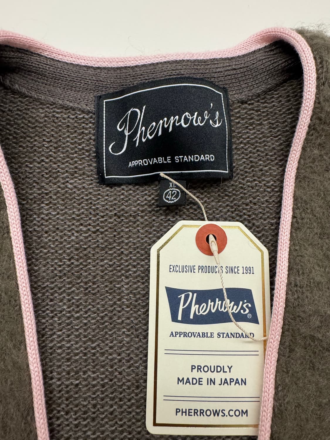 페로우즈 모헤어 포켓 가디건 Xl 상품이미지2