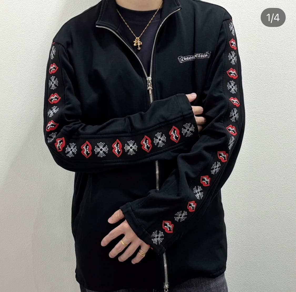 (A+/M) / 크롬하츠 매티보이 트랙 자켓 블랙 상품이미지10