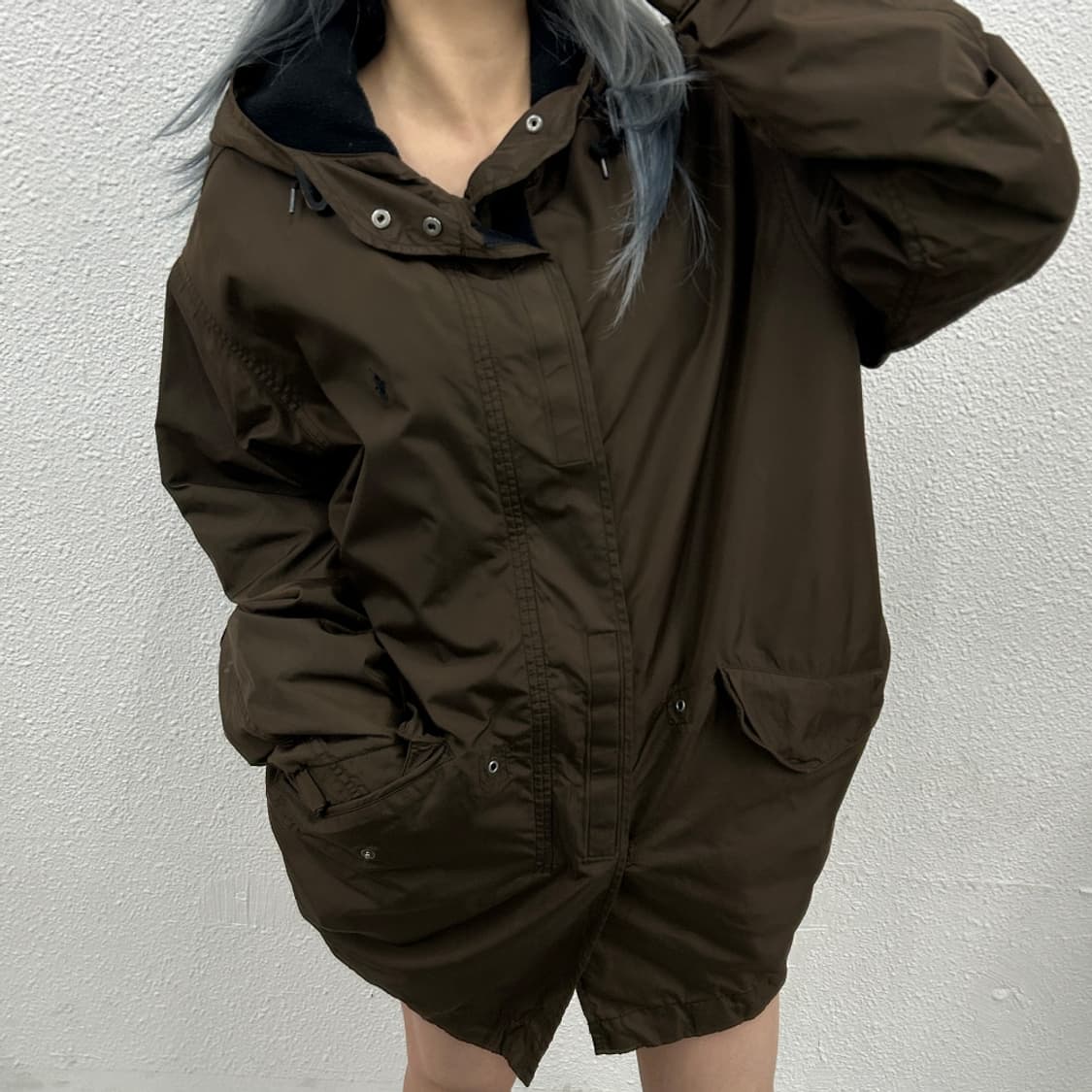 폴로 랄프로렌 블랙포니 브라운 M-65 후드자켓 100 상품이미지2