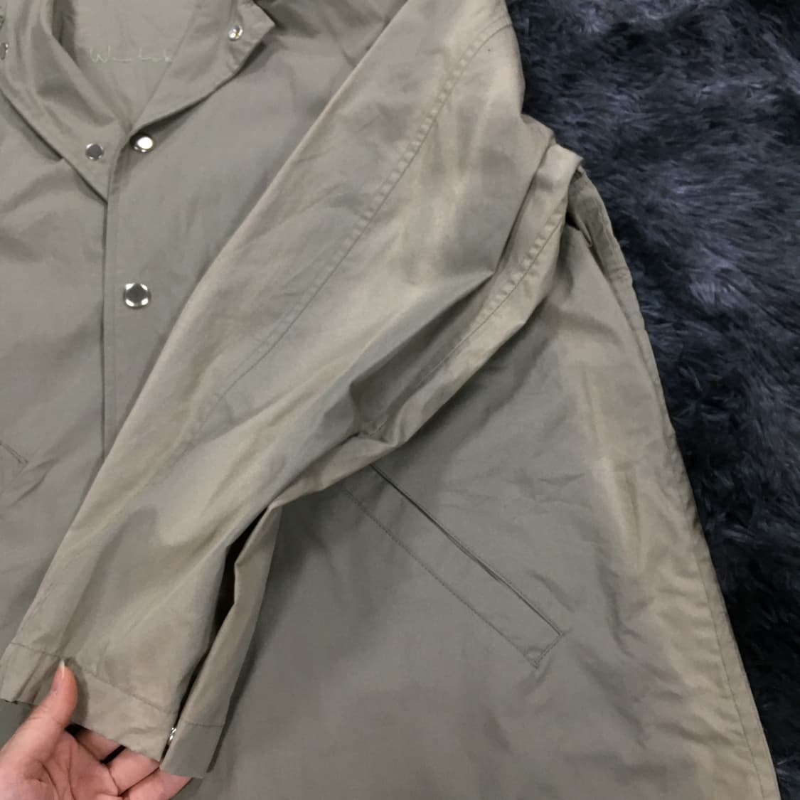 투티/0308 JIL SANDER 코치 자켓 베이지 상품이미지6