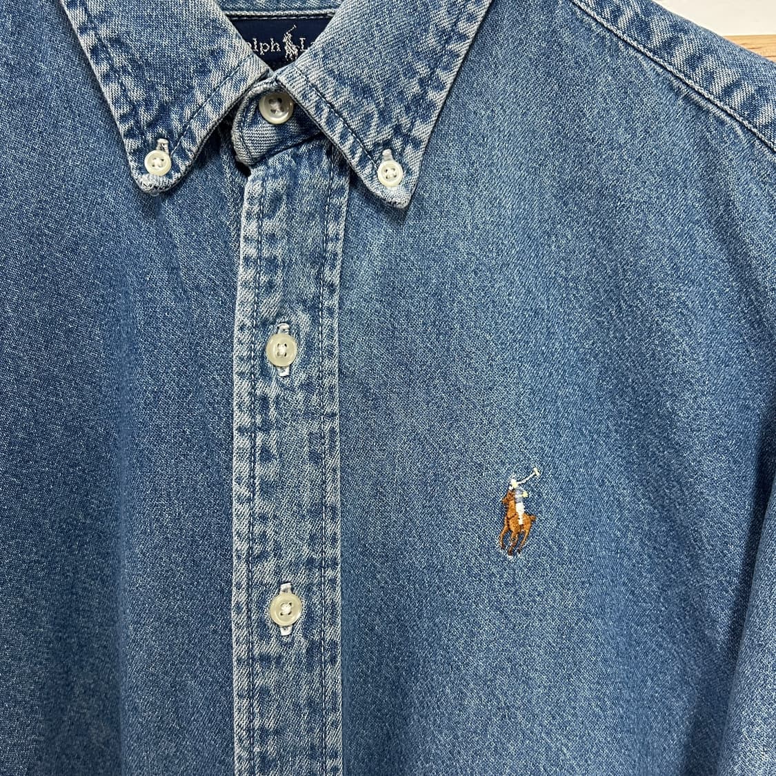 폴로 랄프로렌 멀티포니 데님 셔츠 상품이미지4