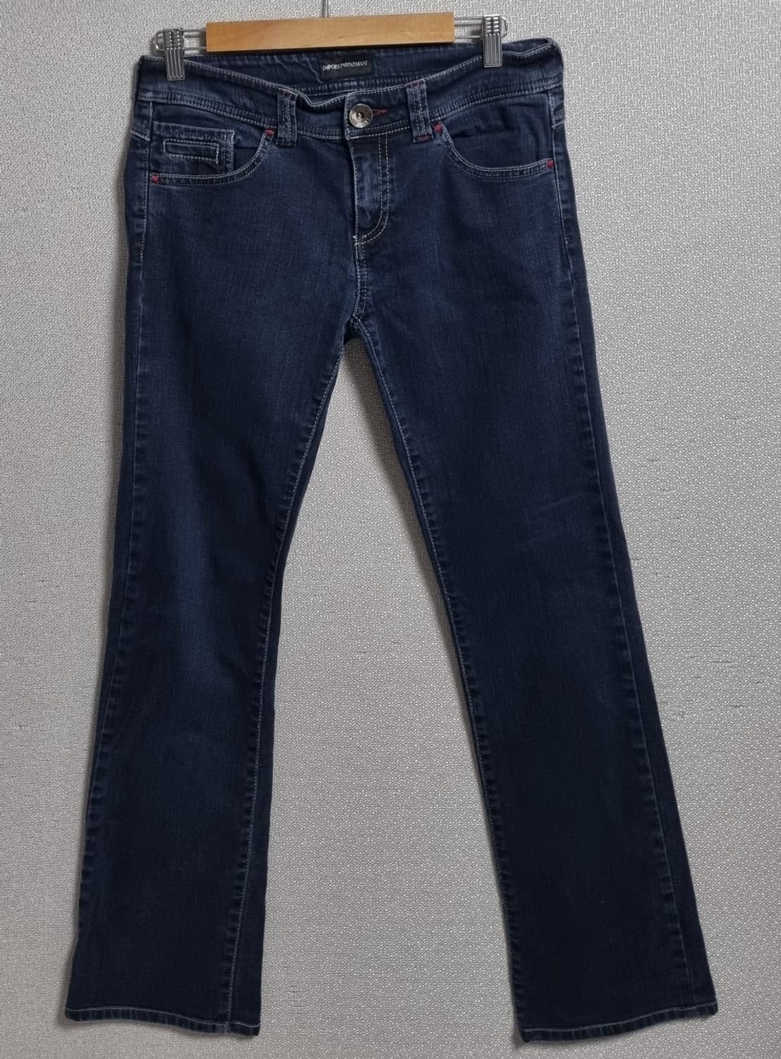 27) 엠프리오 아르마니 진청바지 데님팬츠 스판O 상품이미지1