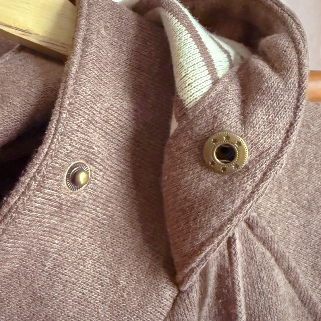 브라운 토프 후드 자켓 상품이미지7