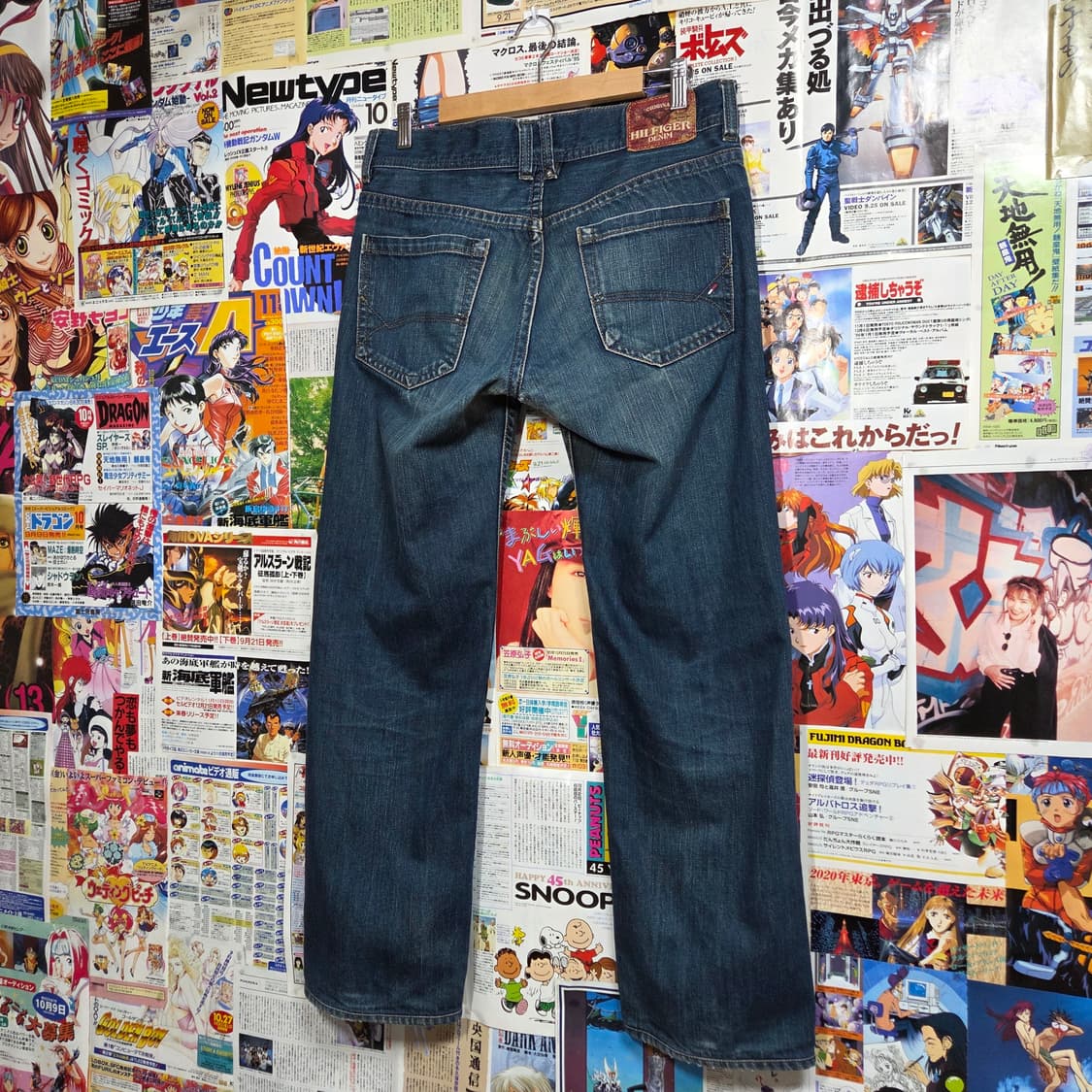 타미힐피거 로우라이즈 진청 데님 팬츠 상품이미지2