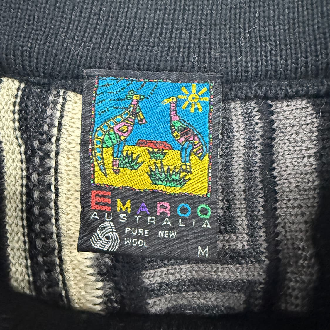 (M)에머루 emaroo australia 케이블 울 니트 상품이미지2
