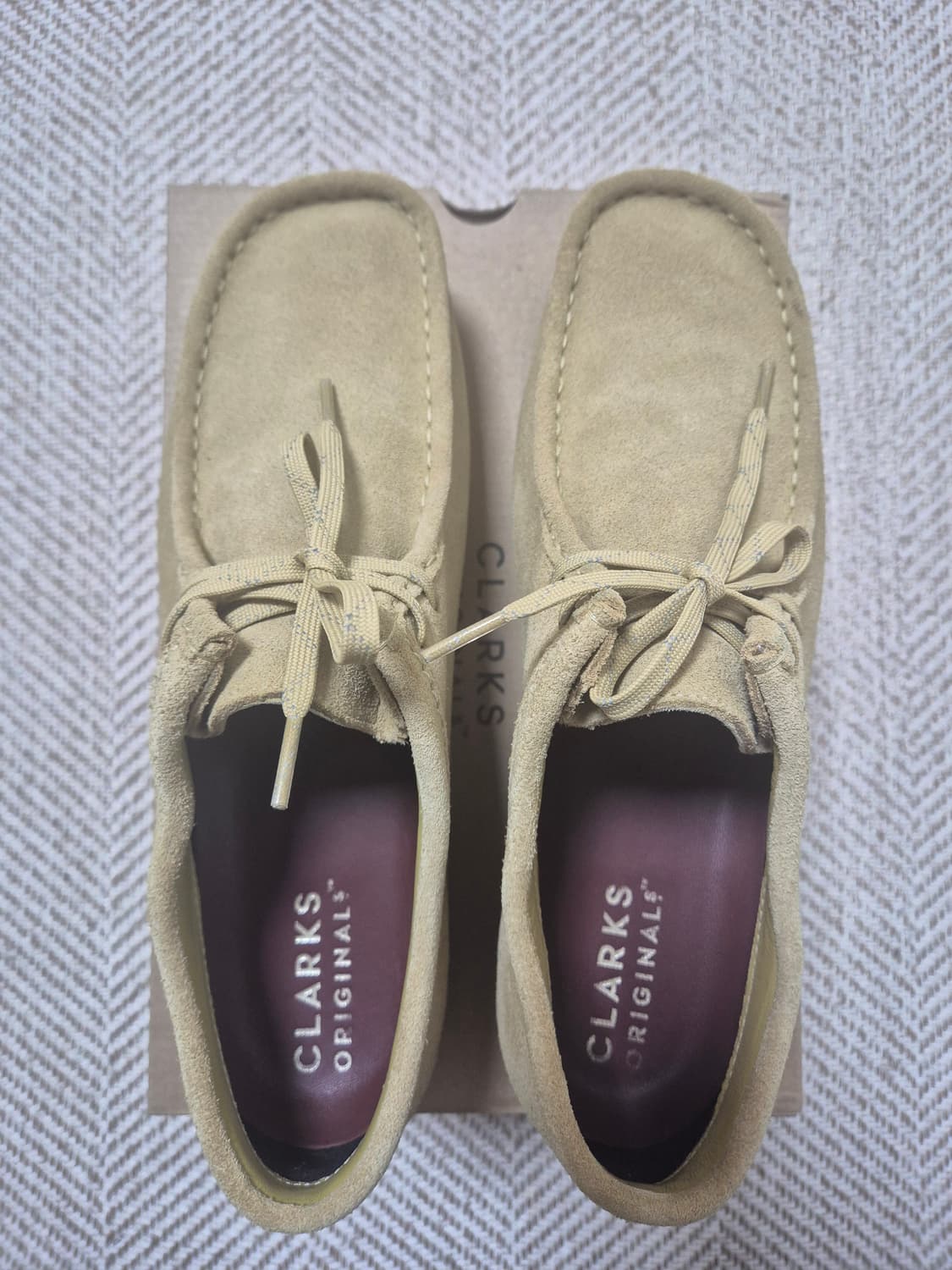 클락스 왈라비 메이플 스웨이드 GTX 41.5사이즈 상품이미지4