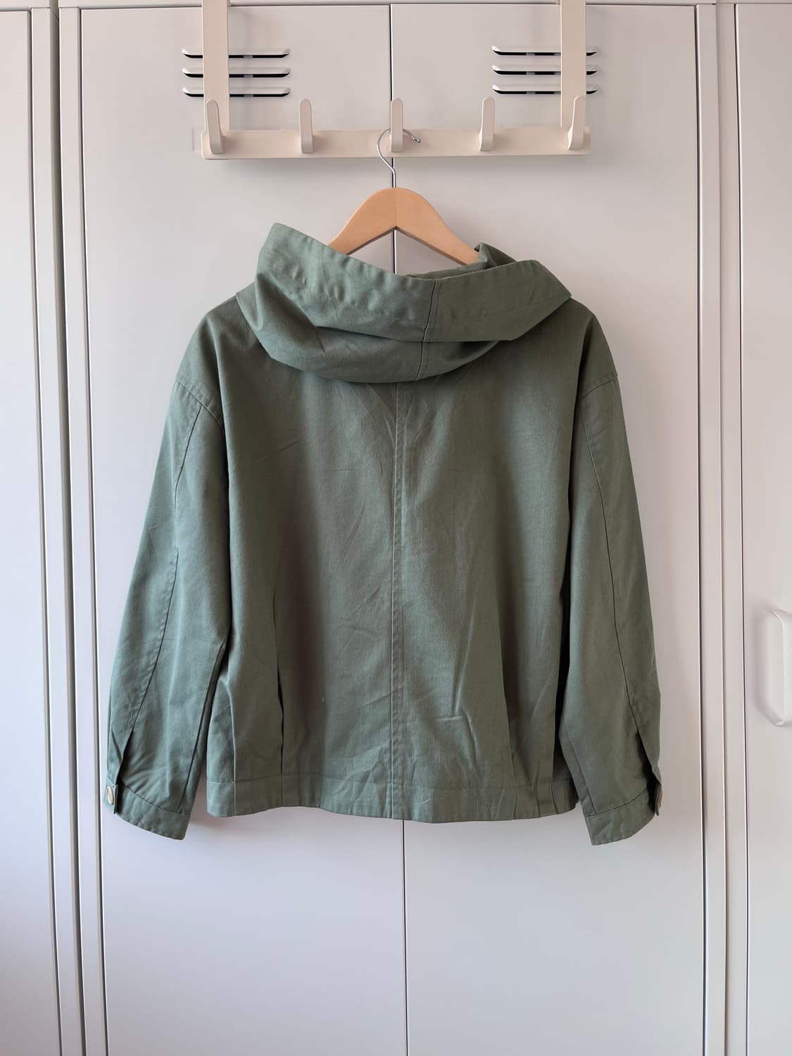 ehka sopo 모리걸 버튼 후드 야상 자켓  상품이미지9