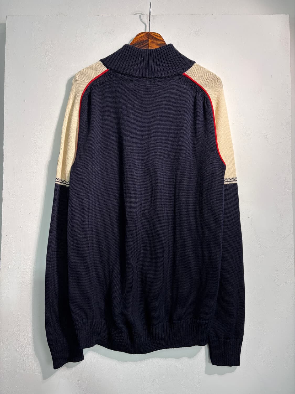 [m] Dale of norway 데일오브노르웨이 울 100% 반집업니트 상품이미지2