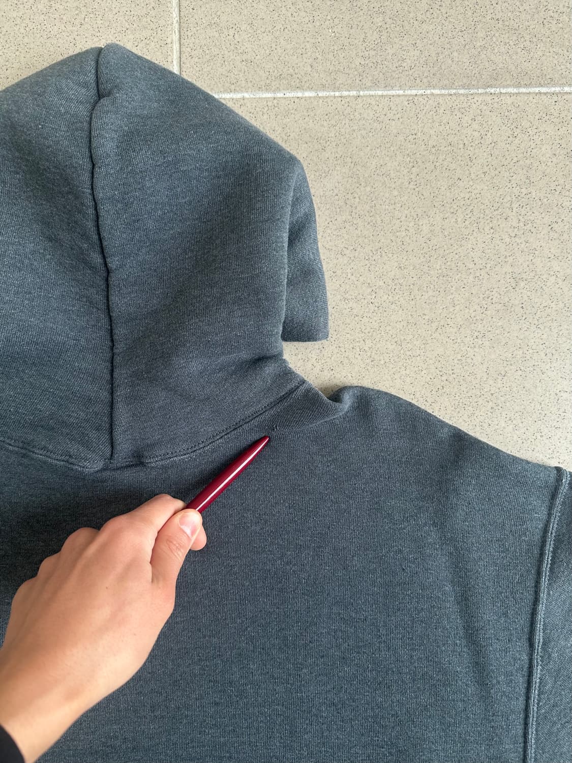 90s 빈티지 러셀 후드 다크그레이 L 상품이미지7