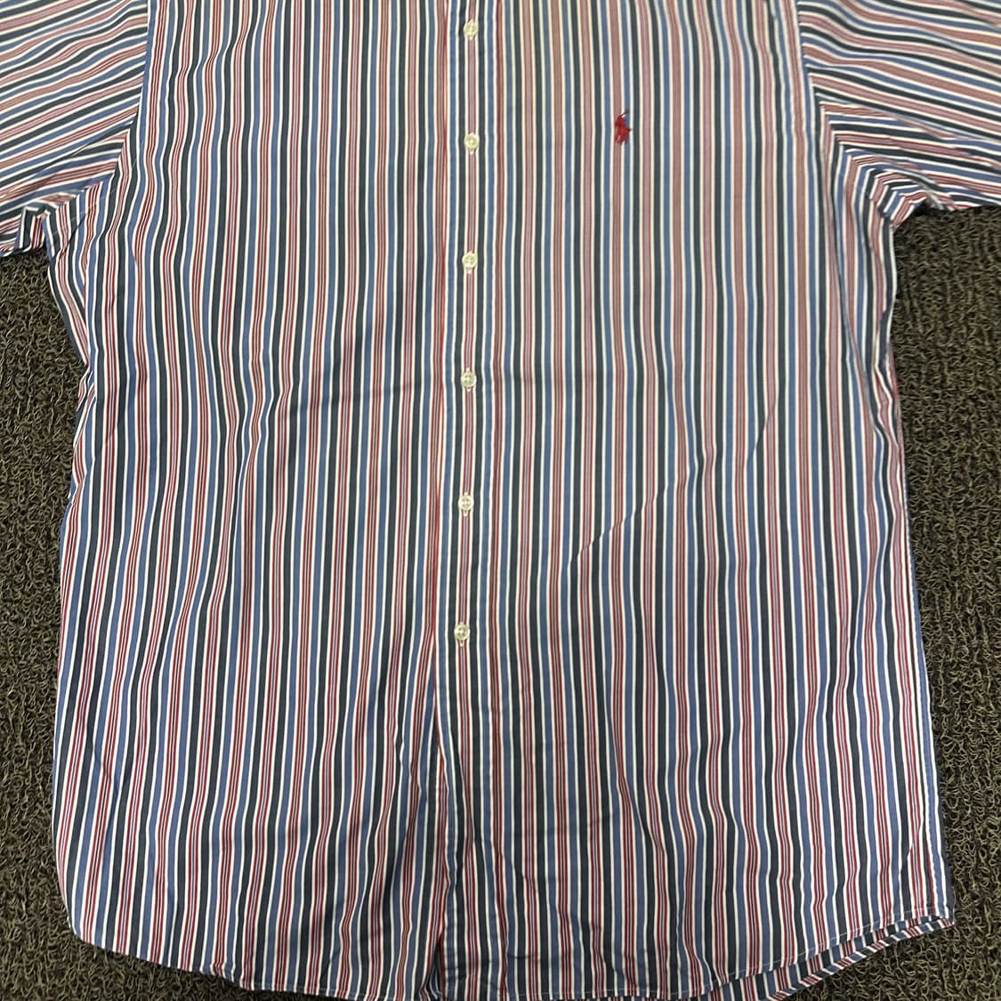POLO 폴로 랄프로렌 스트라이프 반팔 셔츠 L 상품이미지4