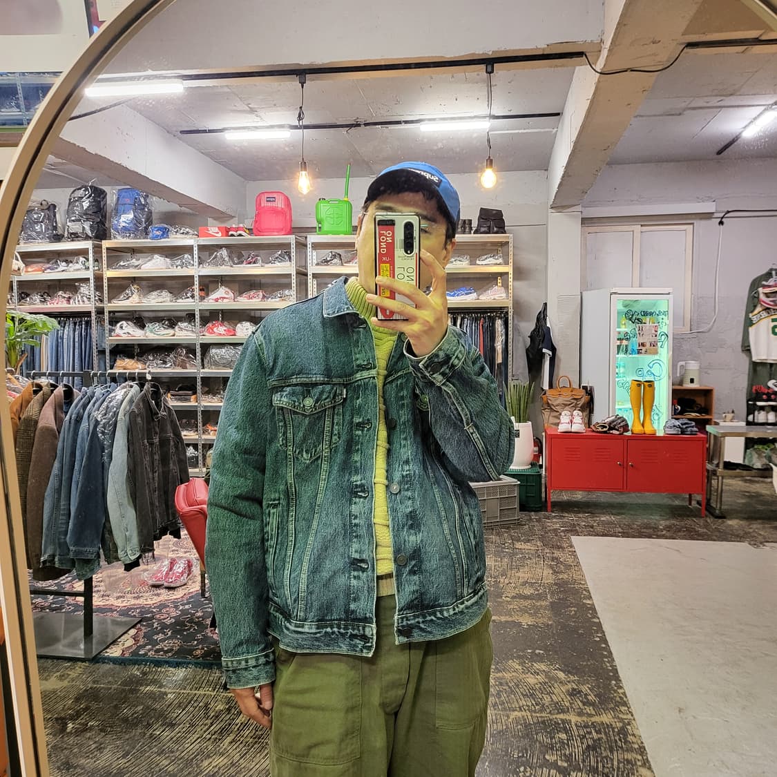 리바이스 데님 자켓 (L) BIG E 상품이미지9