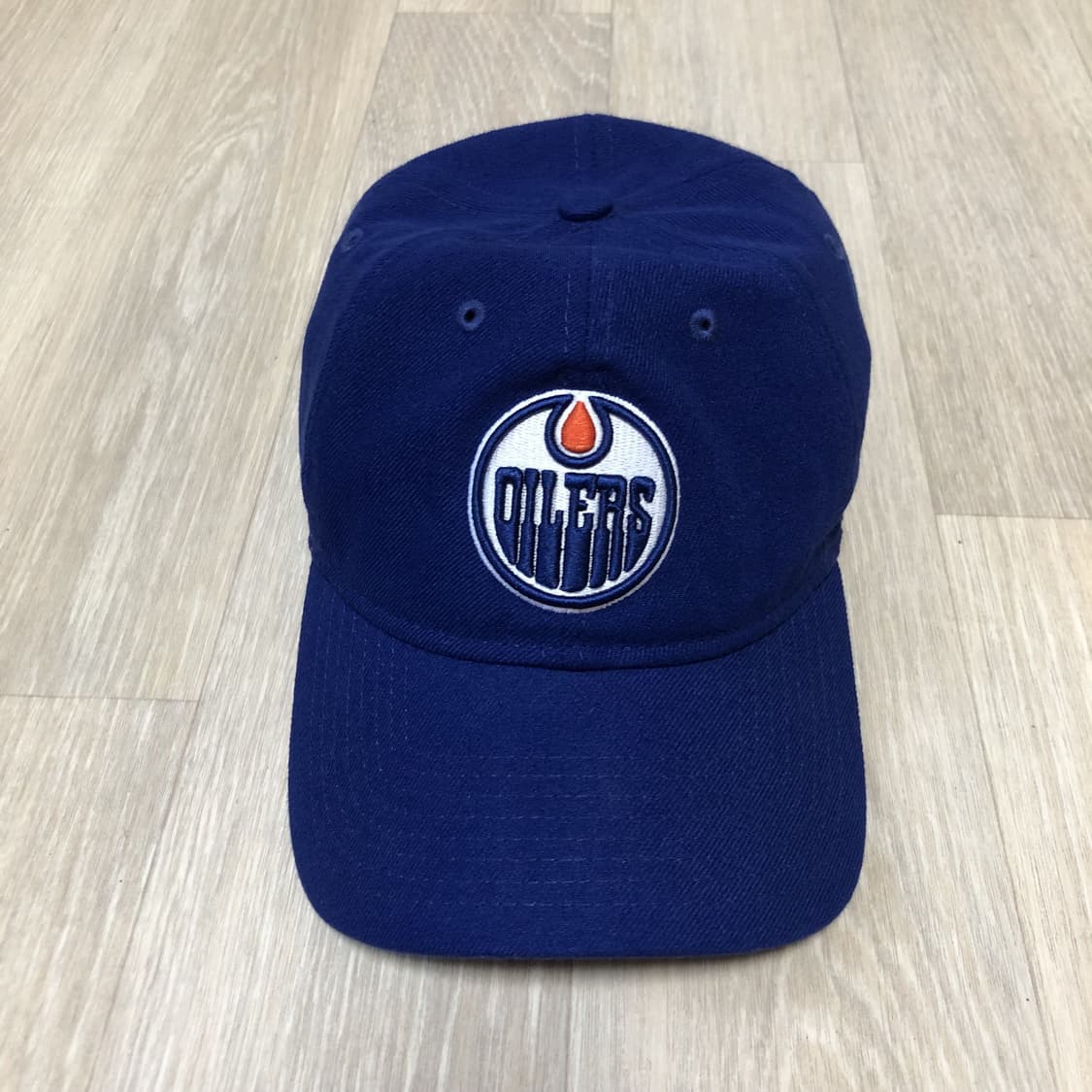 (OS) 뉴에라 NEW ERA NHL 에드먼턴 오일러스 볼캡 다크 로얄 상품이미지1