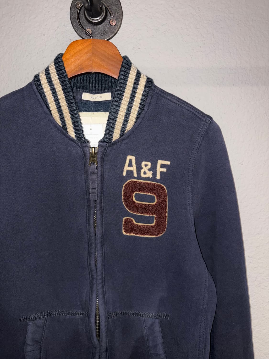 아베크롬비 배색 코튼 집업 상품이미지6