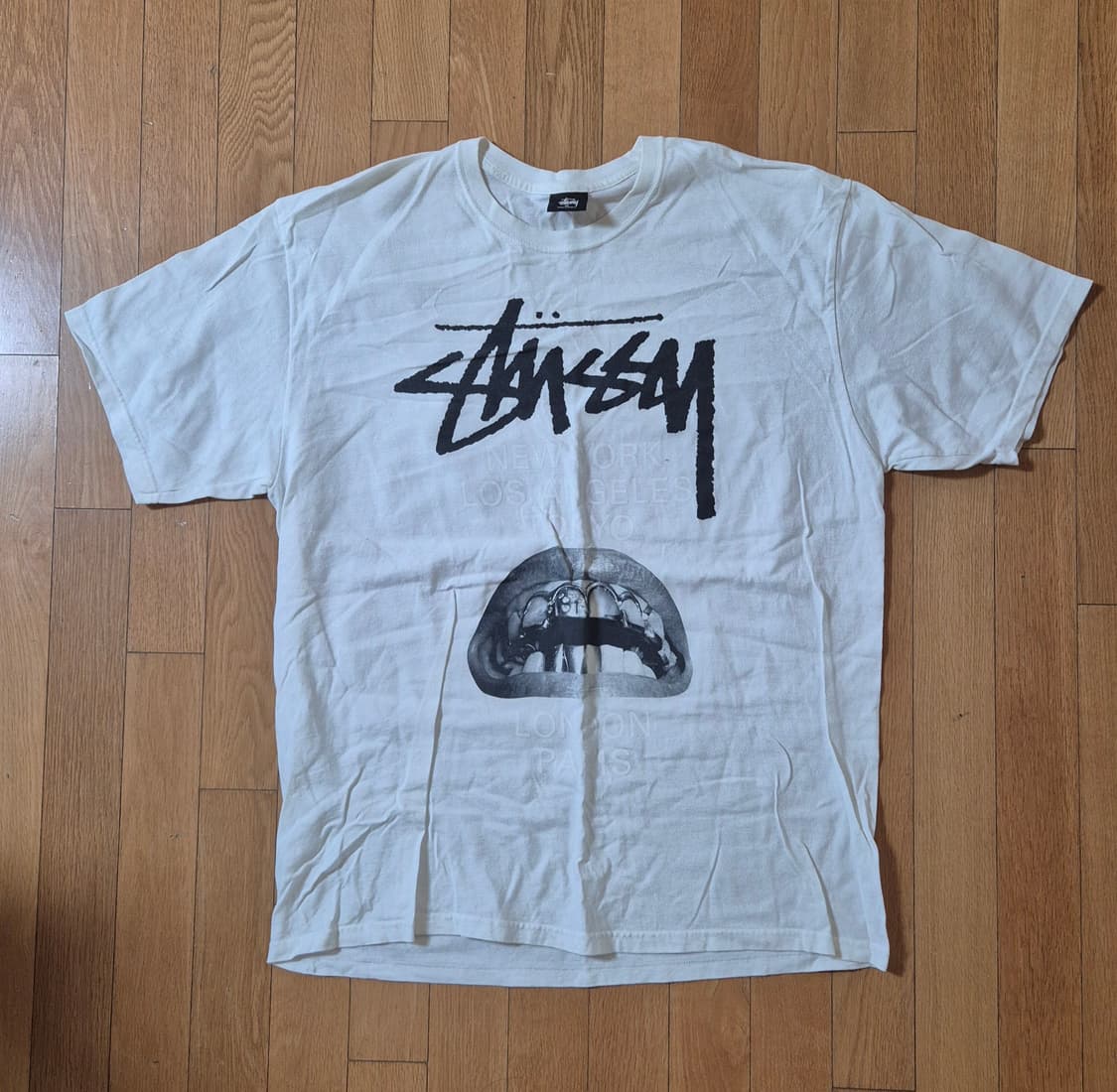 Stussy와 Rick Owens 콜라보 티셔츠 상품이미지1