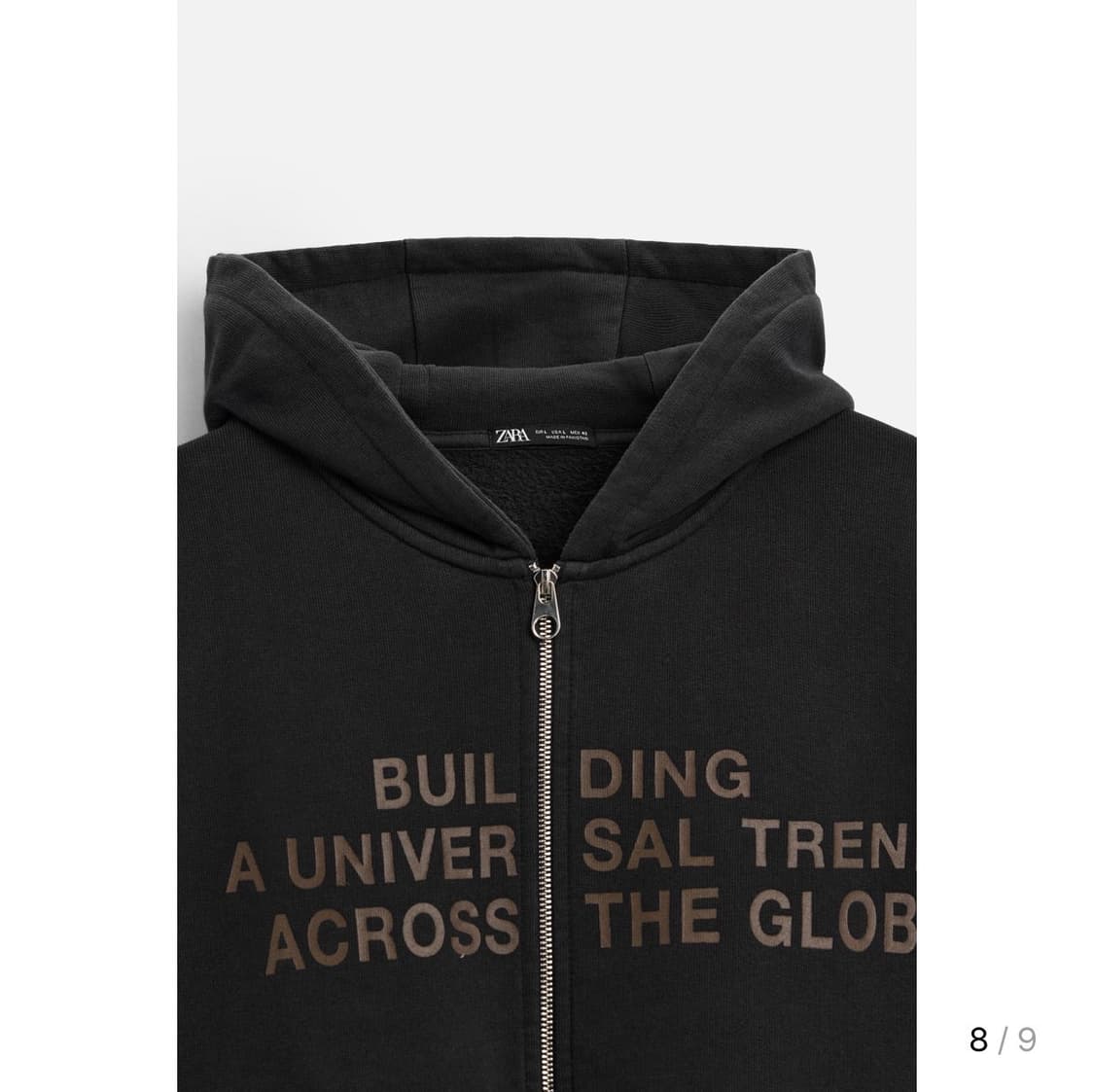 자라 맨 후드집업 상품이미지4