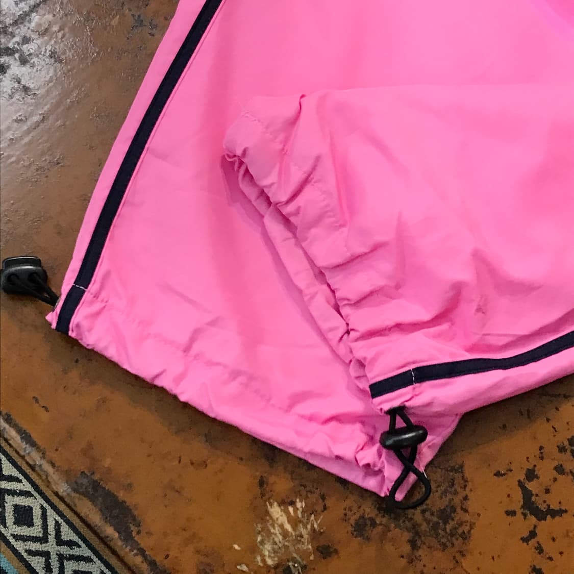 VTG 빈티지 핑크 나일론 밴딩 조거 팬츠 허리 24 27 사이즈 상품이미지5