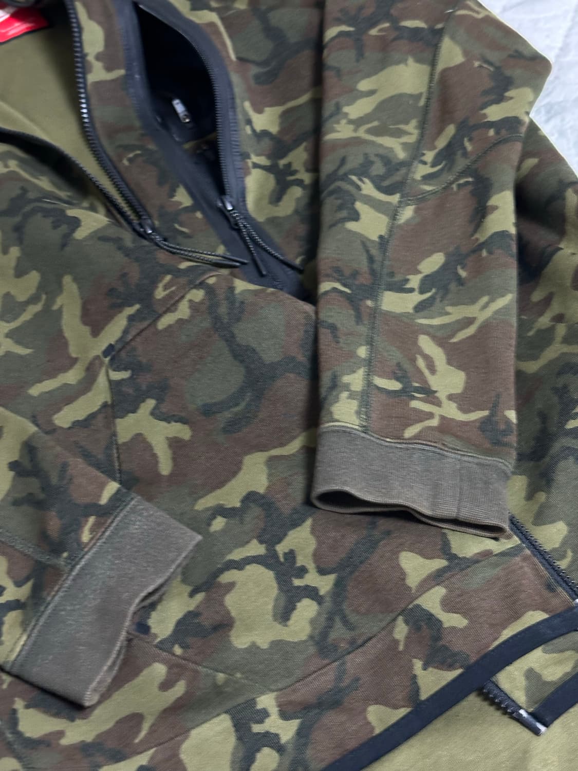 나이키  카모 테크플리스 후드 집업  라지 상품이미지10