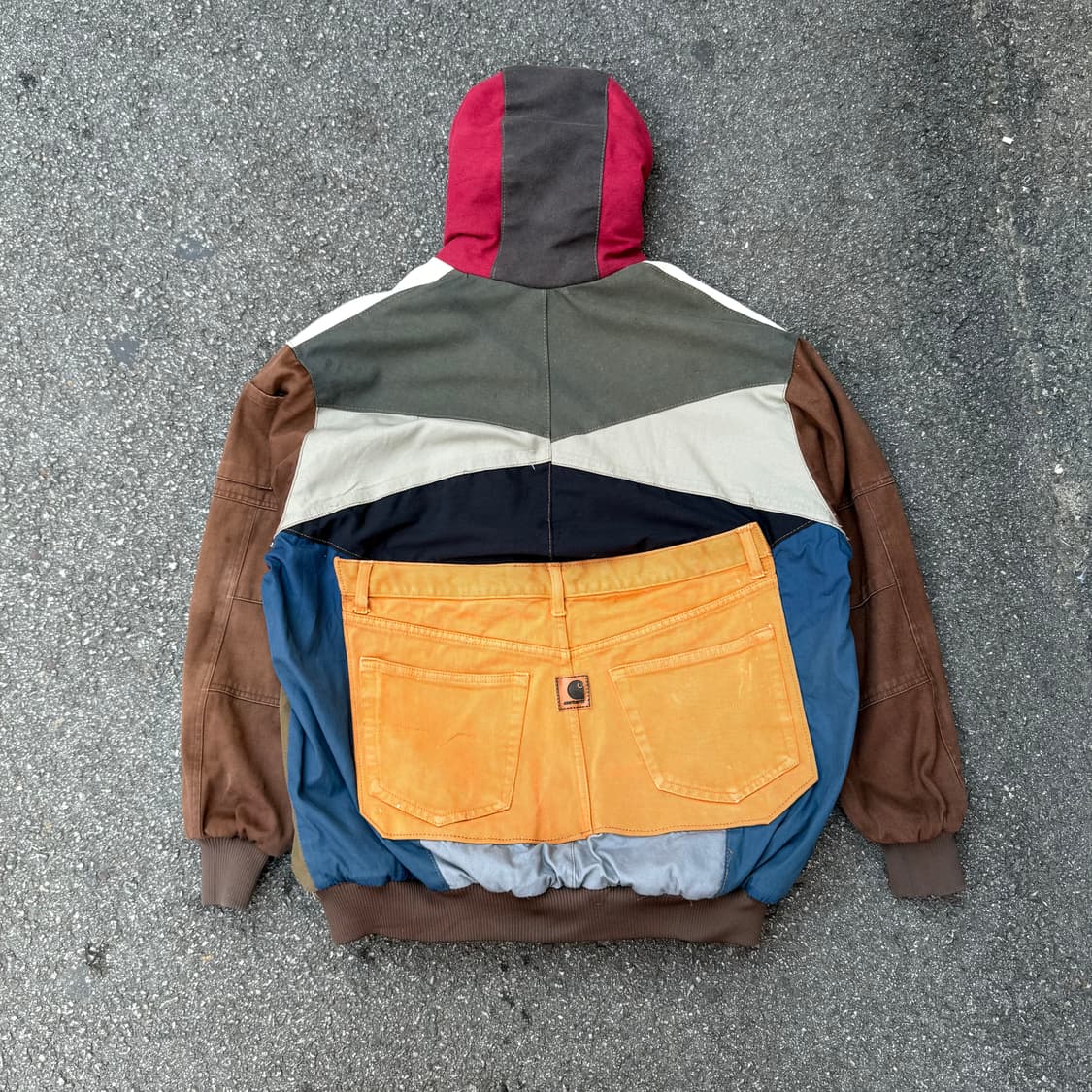 칼하트 리메이크 후드자켓 상품이미지4