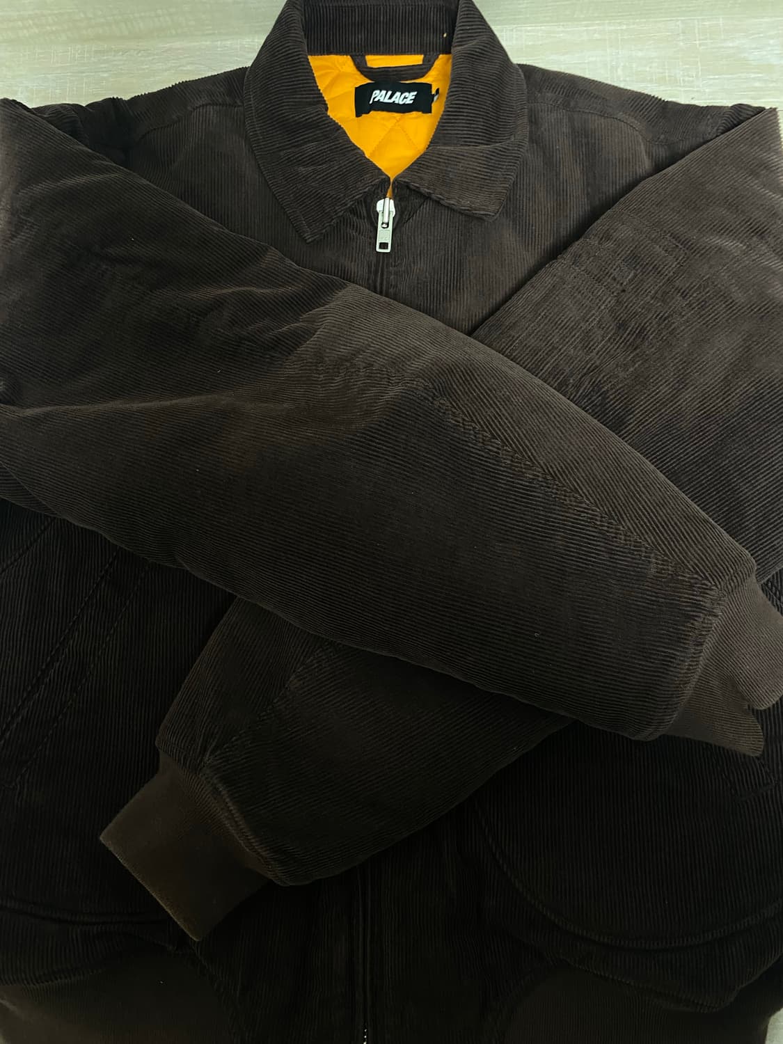 [s] 팔라스 코듀로이 ma-1 자켓 브라운 상품이미지4