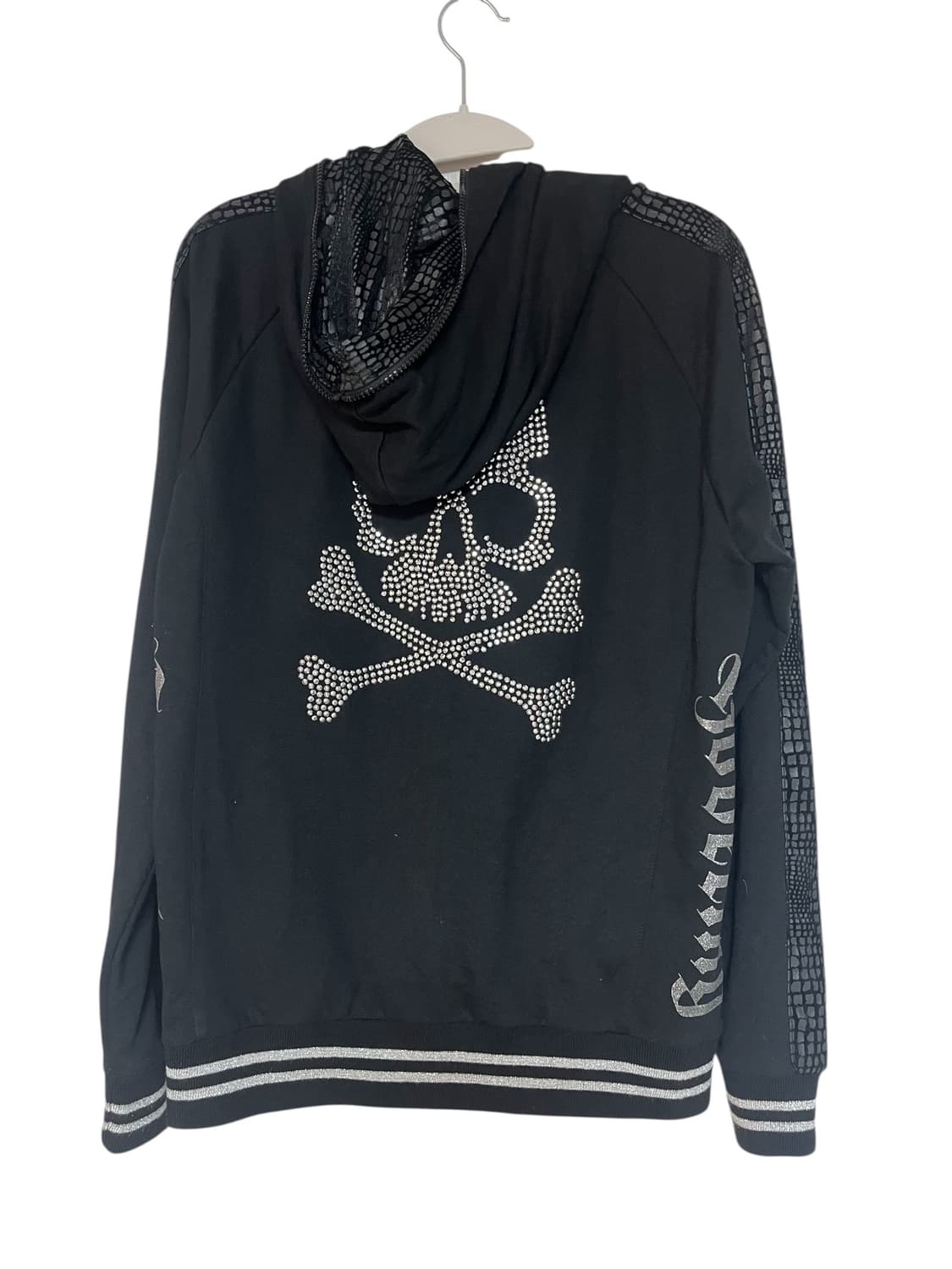 skull stud hood zip-up 상품이미지2