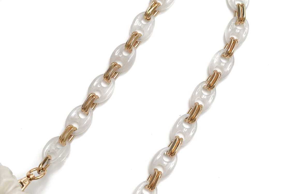 소프트서울 가방 MIX DUST LEATHER BAG_WHITE  상품이미지5