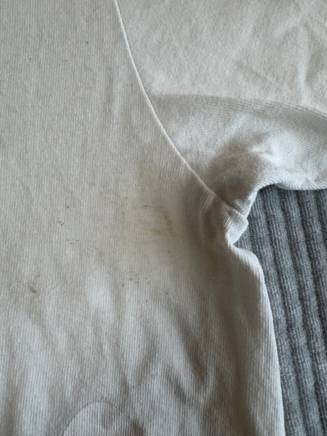 베이프 카모 사이드 샤크 티셔츠 화이트 상품이미지5