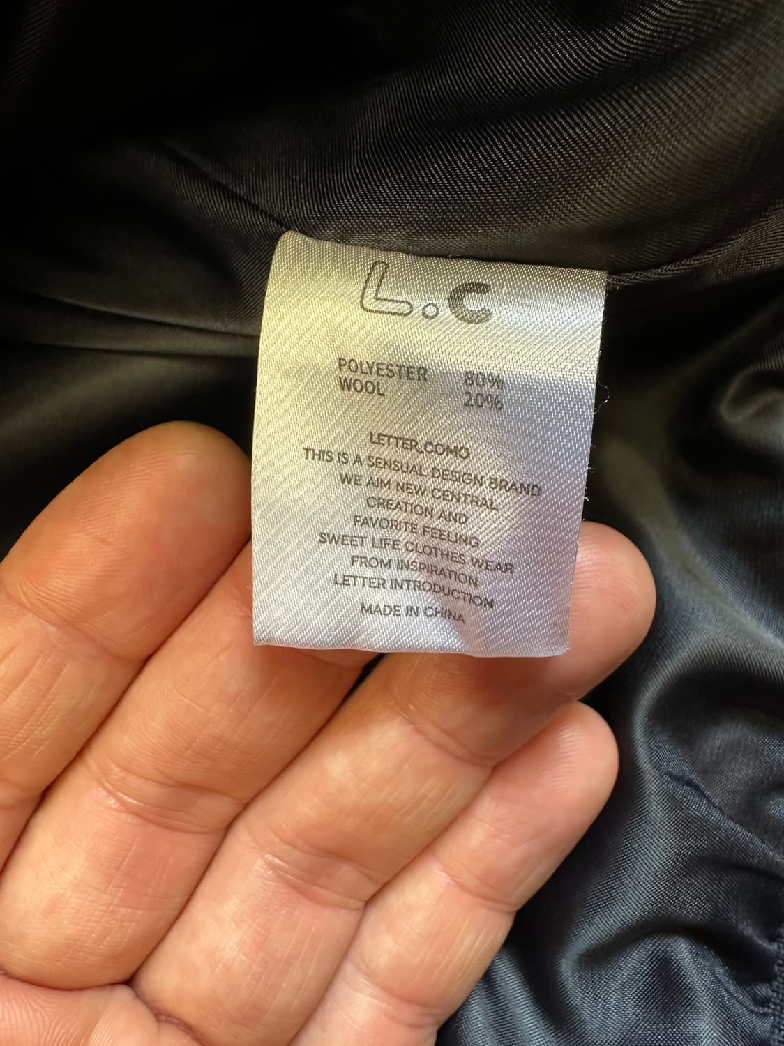 레터코모 바시티 자켓 L 상품이미지3