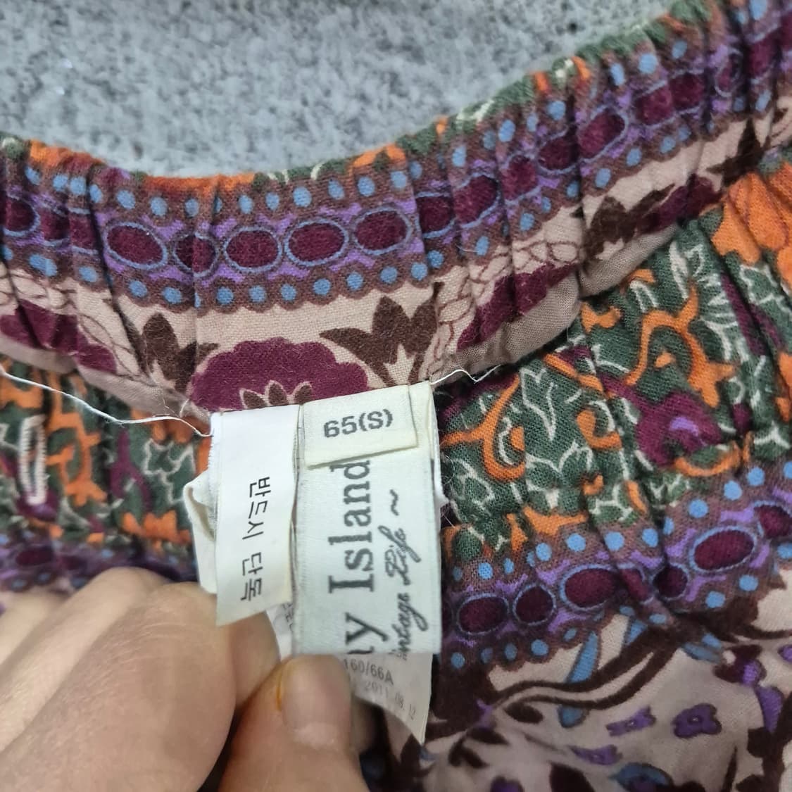 썰스데이아일랜드 보헤미안스커트 상품이미지7