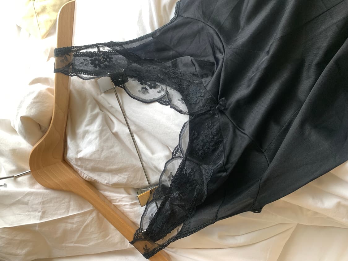 black mini lace slip 상품이미지4