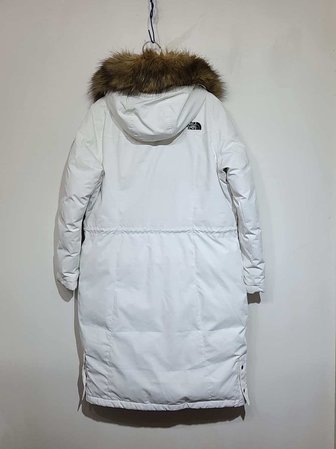 (L) 노스페이스 맥머도 롱패딩 점퍼 화이트 거위털 다운코트 후드 상품이미지6