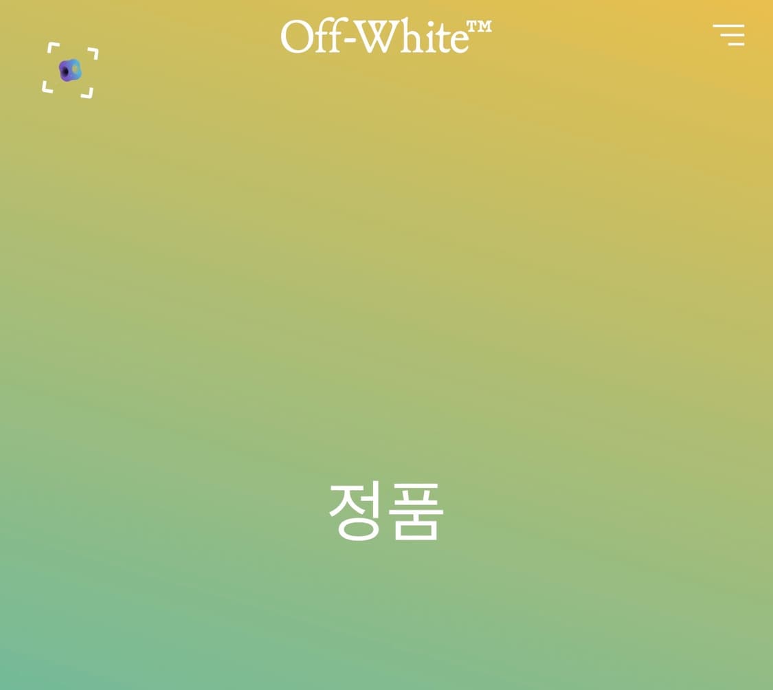 오프화이트 카모플라쥬 타이다이 반팔티 XL 상품이미지5