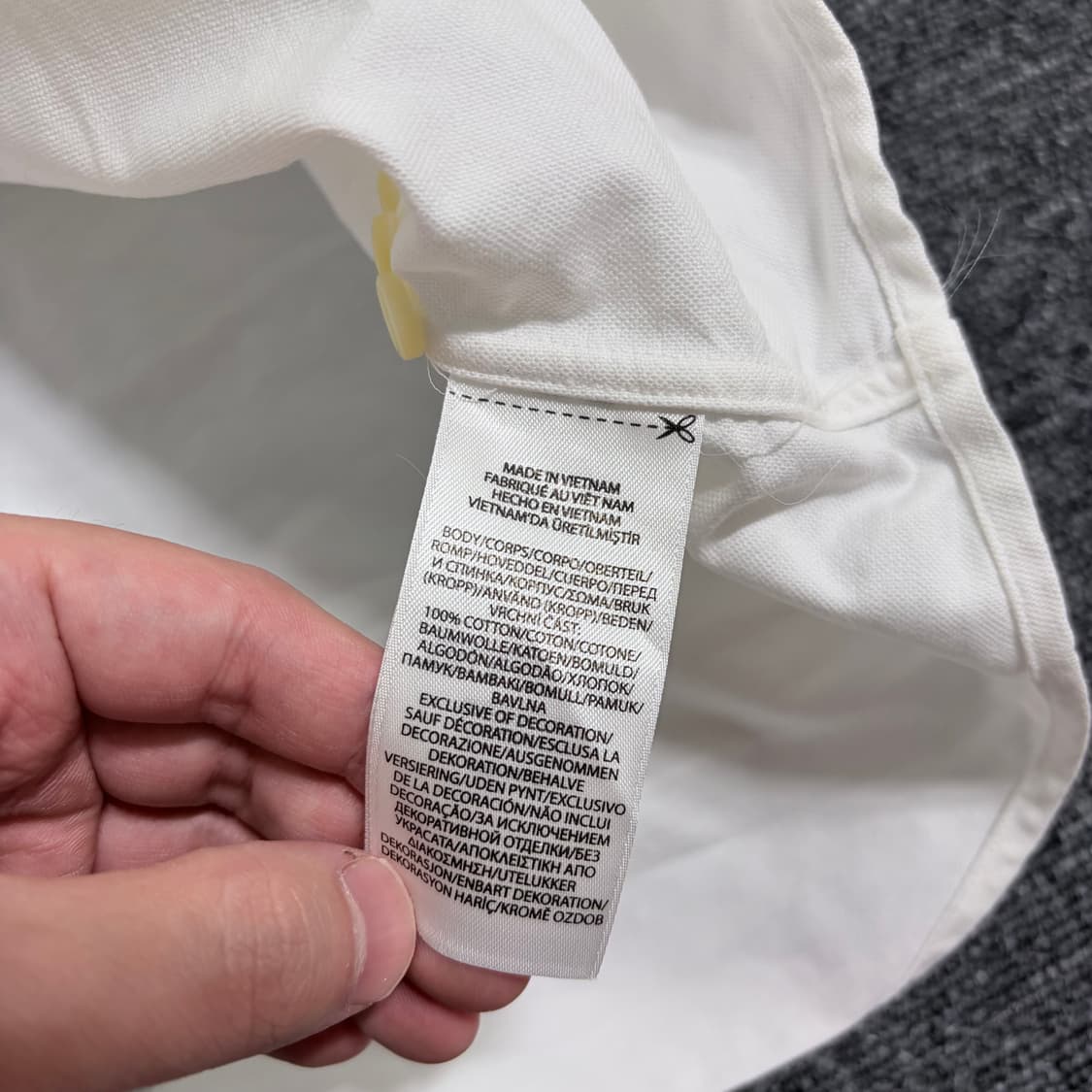 폴로 랄프로렌 커스텀핏 옥스포드 셔츠 상품이미지7