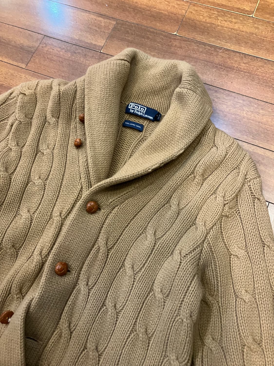 폴로랄프로렌 숄카라 가디건 L 상품이미지5