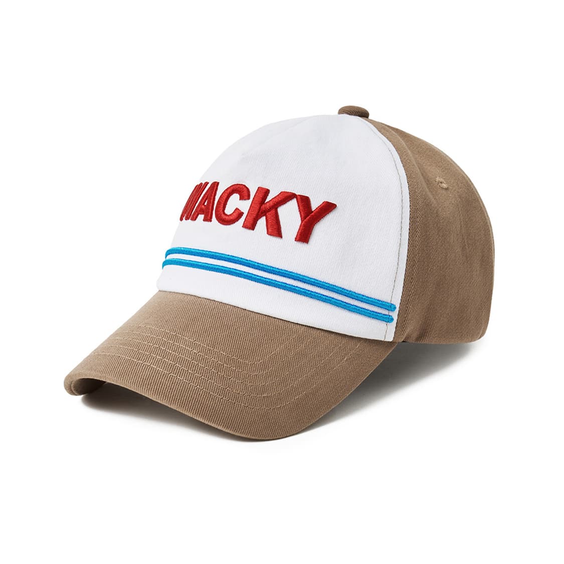 WACKY 웨키 볼드 5패널 캡 (코코아) 상품이미지2