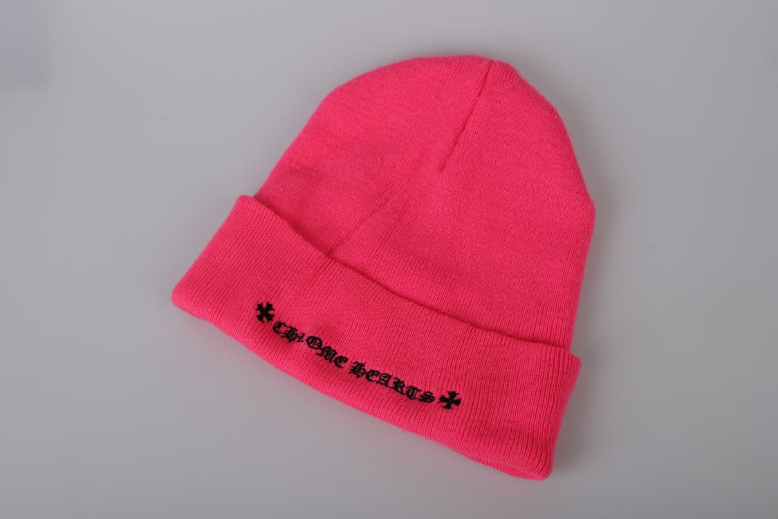 OS / Chrome Hearts 크롬하츠 핑크 비니 상품이미지2