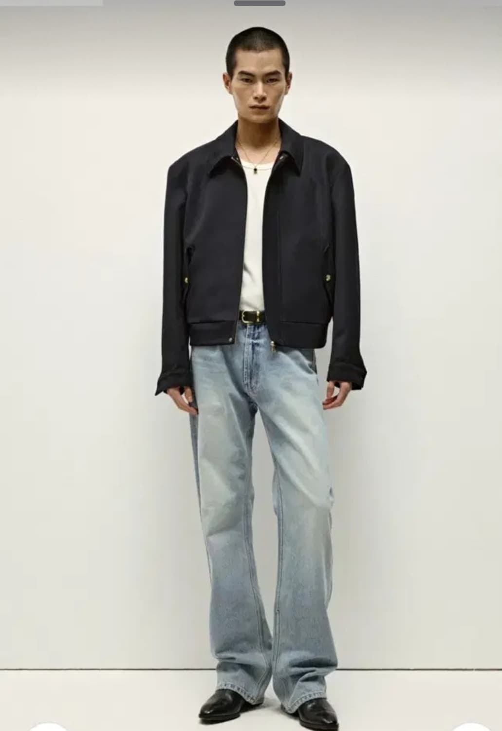 세비지 부츠컷 라이트 블루 상품이미지1