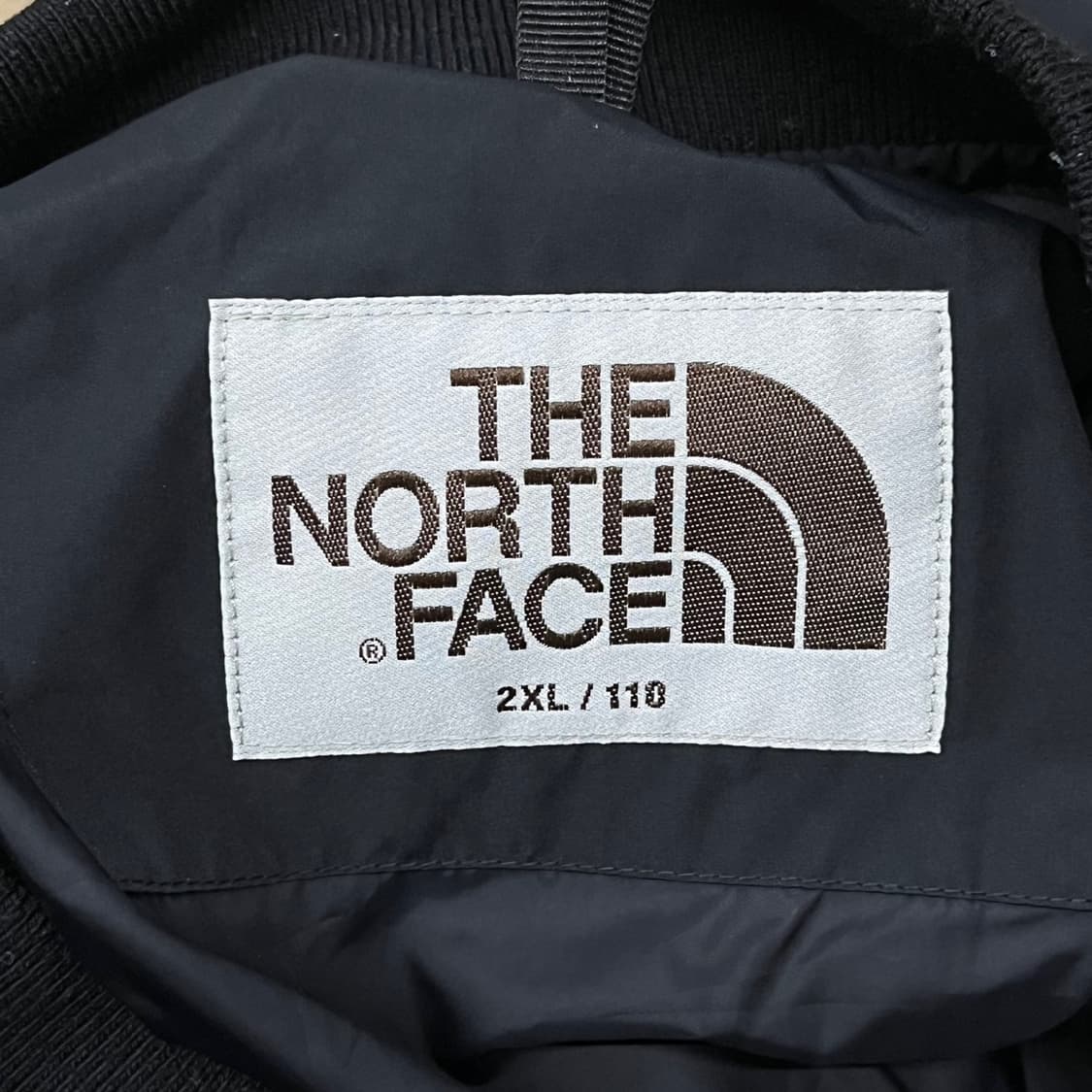 [정품/2XL] 노스페이스 블랙 MA-1 패딩 점퍼 b17 상품이미지5