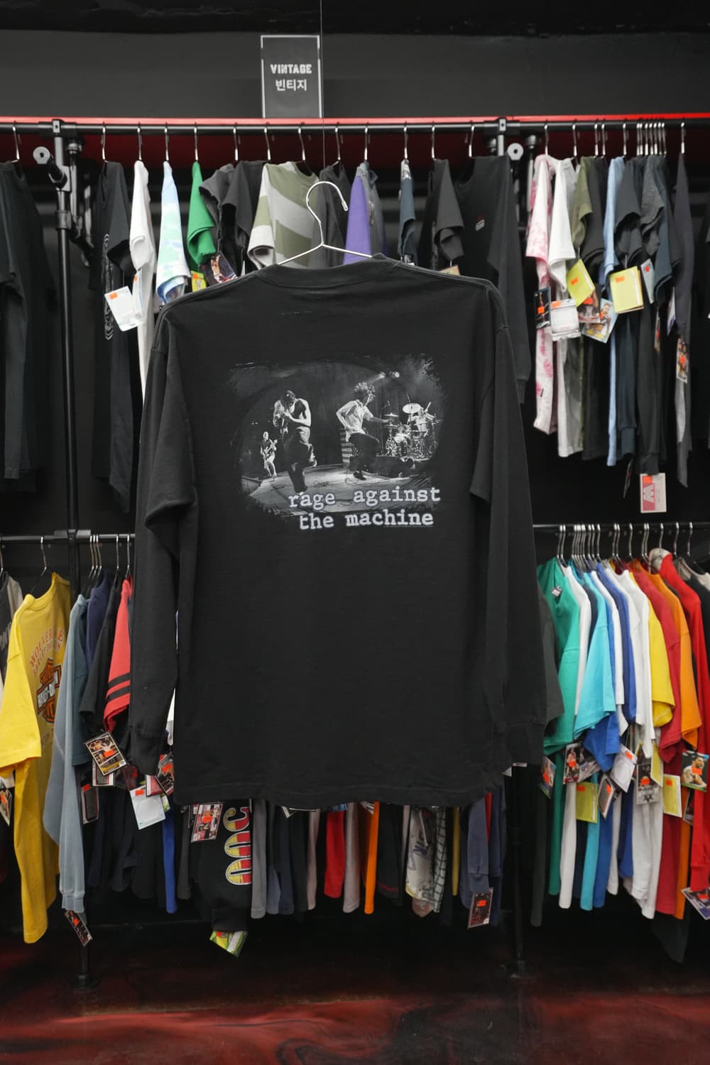 1998년 Rage Against the Machine 밴드 긴팔 티셔츠 상품이미지6