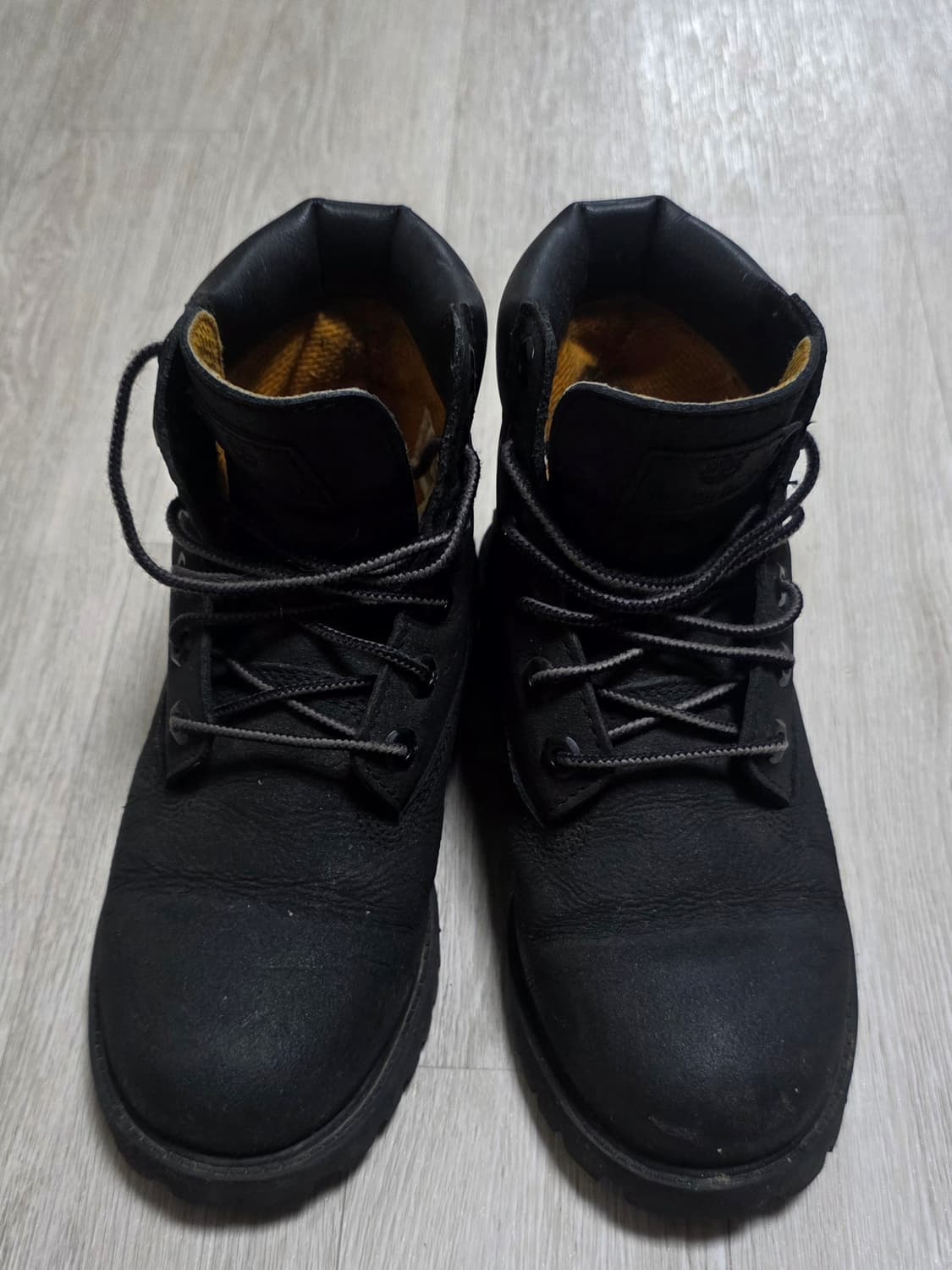 [220~225]팀버랜드 6인치 워터프루프 블랙 여성부츠 상품이미지2